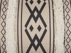 Store Beliani Koristetyyny Beige/Musta 30 X 50 Cm 2 Kpl Pulmonaria