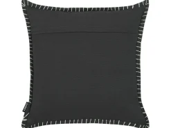 New Beliani Koristetyyny Harmaa Kohokuvioitu 45 X 45 Cm 2 Kpl Melur