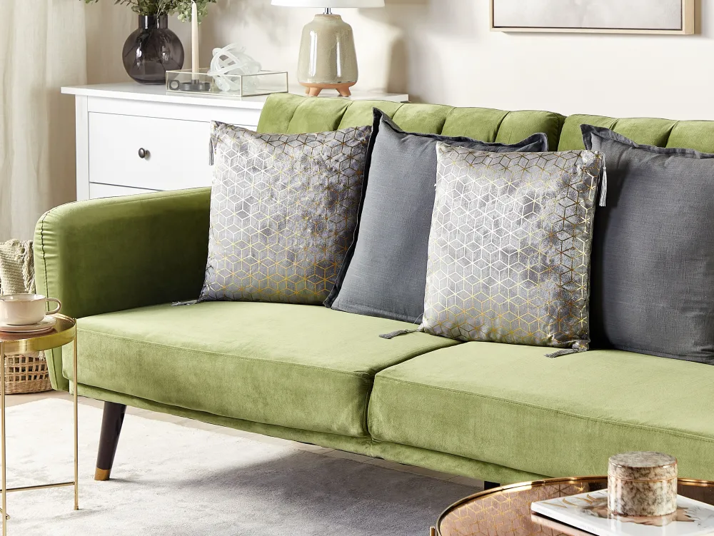 Tekstiilit<Beliani Koristetyyny Hopea 45 X 45 Cm 2 Kpl Camellia