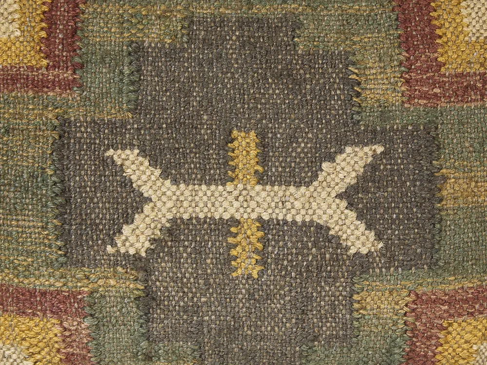 Tekstiilit<Beliani Koristetyyny Juutti Monivarinen 45 X 45 Cm Pulicat