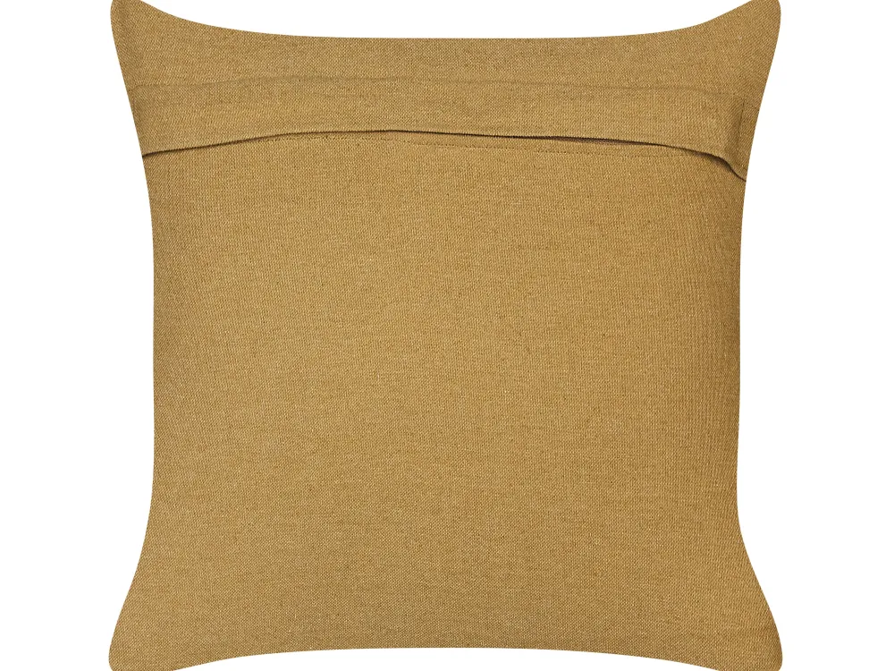Cheap Beliani Koristetyyny Juutti Vihrea/Beige 45 X 45 Cm Gopi