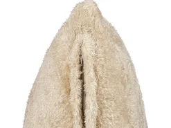 Fashion Beliani Koristetyyny Kangas Beige 45 X 45 Cm Pilea