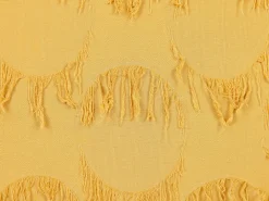 Tekstiilit<Beliani Koristetyyny Kangas Keltainen 45 X 45 Cm 2 Kpl Agastache