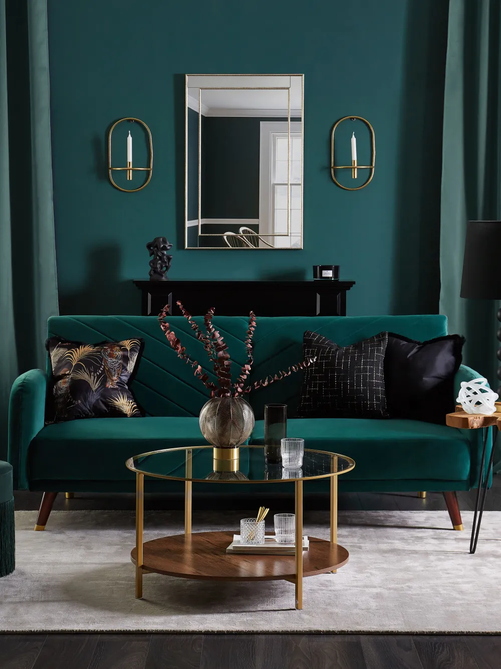 Fashion Beliani Koristetyyny Kangas Musta 45 X 45 Cm 2 Kpl Bellflower