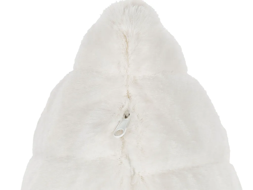 Flash Sale Beliani Koristetyyny Keinoturkis Valkoinen 45 X 45 Cm 2 Kpl Pumila