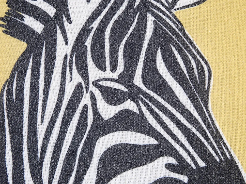 Lastenhuone<Beliani Koristetyyny Keltainen 45 X 45 Cm 2 Kpl Manketti