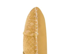 Best Beliani Koristetyyny Keltainen Kohokuvioitu 45 X 45 Cm Kavalam