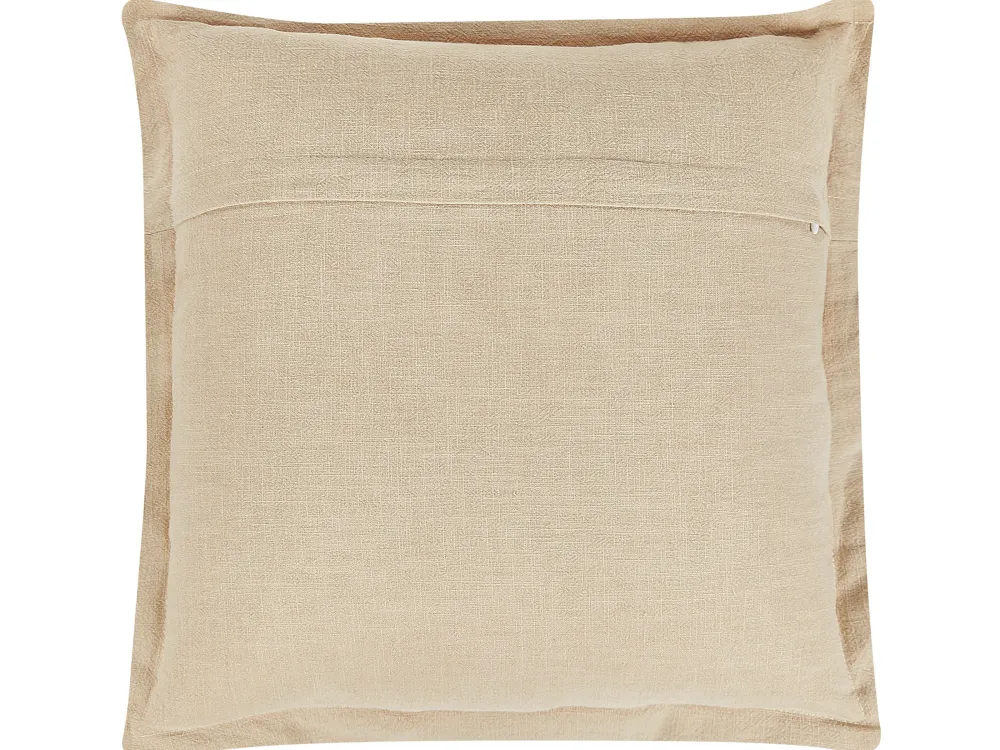 Tekstiilit<Beliani Koristetyyny 2Kpl 45 X 45 Cm Beige Guzmania