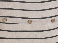 Tekstiilit<Beliani Koristetyyny 2Kpl 45 X 45 Cm Beige/Musta Cynara