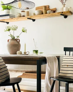 Tekstiilit<Beliani Koristetyyny 2Kpl 45 X 45 Cm Beige/Musta Cynara