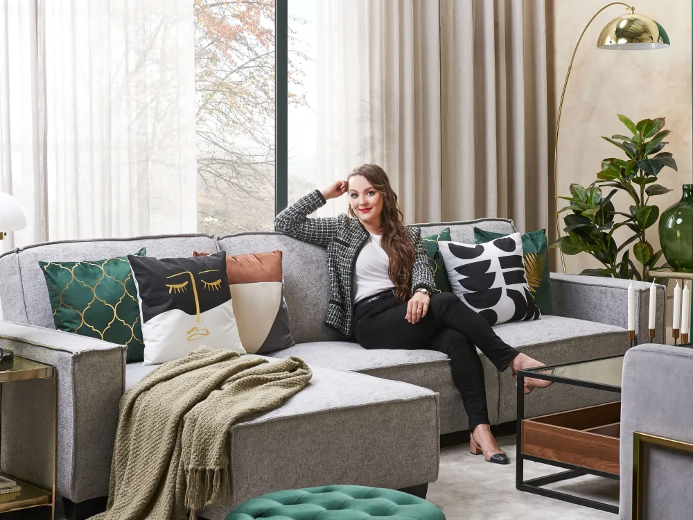 Cheap Beliani Koristetyyny 2Kpl 45 X 45 Cm Monivarinen Abelia