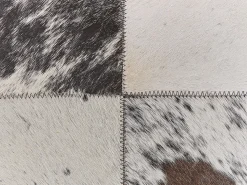 Shop Beliani Koristetyyny Lehmannahka Harmaa 45 X 45 Cm 2 Kpl Marady