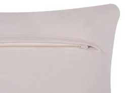 Tekstiilit<Beliani Koristetyyny Lehmannahka Harmaa Tilkkukuvio 45 X 45 Cm 2 Kpl Nellad