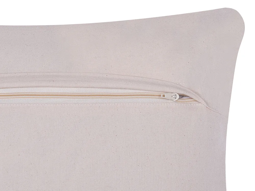 Tekstiilit<Beliani Koristetyyny Lehmannahka Harmaa Tilkkukuvio 45 X 45 Cm 2 Kpl Nellad