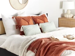 Tekstiilit<Beliani Koristetyyny Mintunvihrea 45 X 25 Cm 2 Kpl Hakone