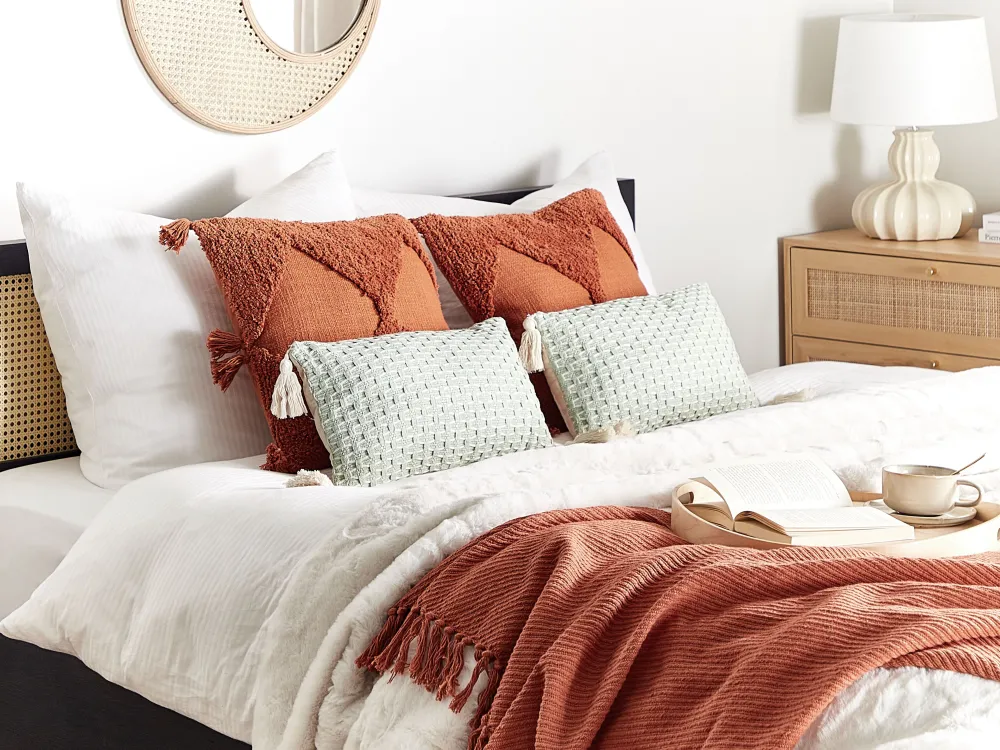 Tekstiilit<Beliani Koristetyyny Mintunvihrea 45 X 25 Cm 2 Kpl Hakone