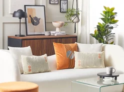 Tekstiilit<Beliani Koristetyyny Monivarinen 30 X 50 Cm 2 Kpl Tiarella