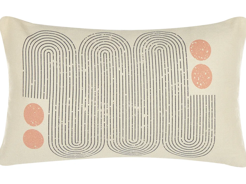 Tekstiilit<Beliani Koristetyyny Monivarinen 30 X 50 Cm 2 Kpl Tiarella