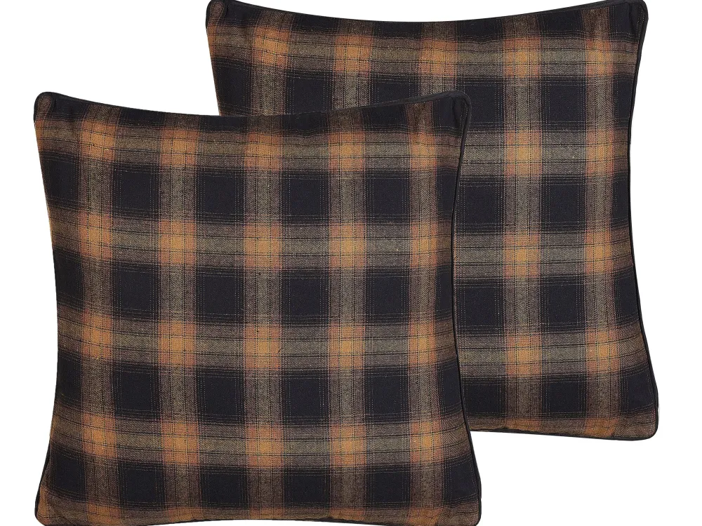 Tekstiilit<Beliani Koristetyyny Monivarinen 45 X 45 Cm 2 Kpl Acorus