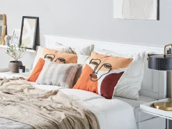 Tekstiilit<Beliani Koristetyyny Monivarinen Kirjailtu 45 X 45 Cm 2 Kpl Rudbekia