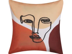 Tekstiilit<Beliani Koristetyyny Monivarinen Kirjailtu 45 X 45 Cm 2 Kpl Rudbekia