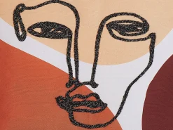 Tekstiilit<Beliani Koristetyyny Monivarinen Kirjailtu 45 X 45 Cm 2 Kpl Rudbekia