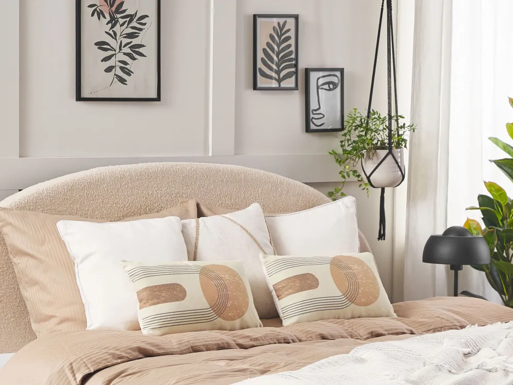 Outlet Beliani Koristetyyny Monivarinen 30 X 50 2 Kpl Nasturtium