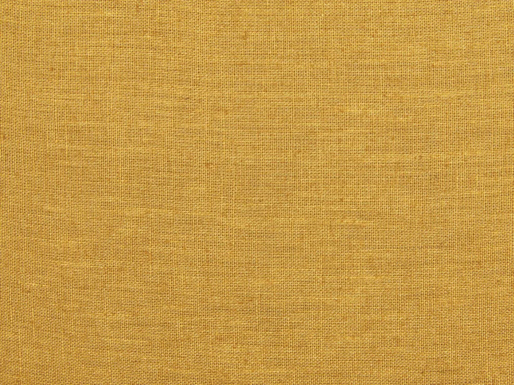 Tekstiilit<Beliani Koristetyyny Pellava Keltainen 45 X 45 Cm 2 Kpl Sagina