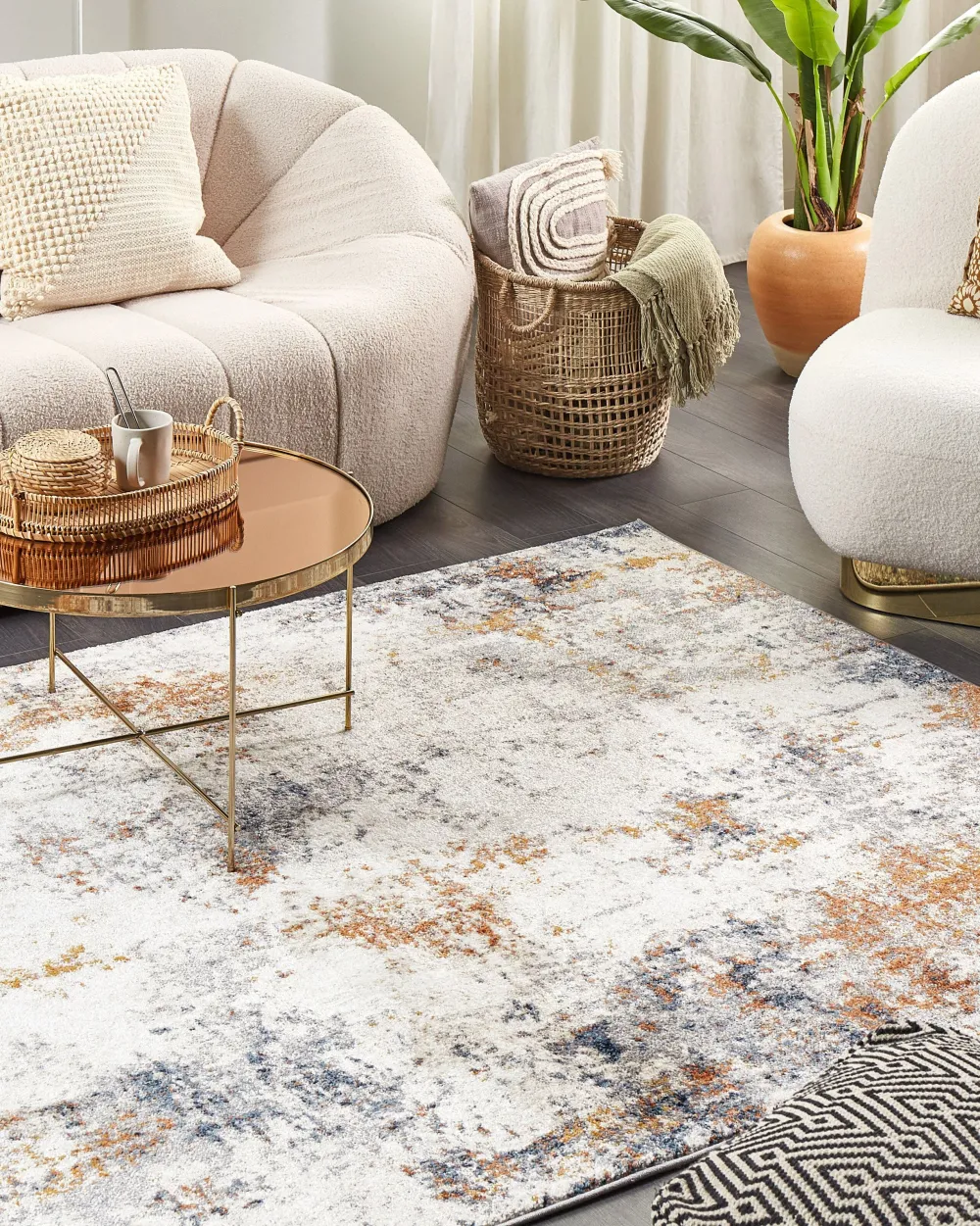 Tekstiilit<Beliani Koristetyyny Pellava Keltainen 45 X 45 Cm 2 Kpl Sagina