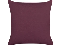 Tekstiilit<Beliani Koristetyyny Pellava Purppura 45 X 45 Cm 2 Kpl Sagina