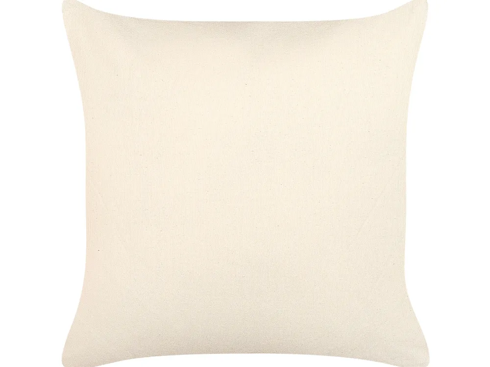 Tekstiilit<Beliani Koristetyyny Puuvilla Beige/Sininen 45 X 45 Cm 2 Kpl Rivina