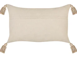 Tekstiilit<Beliani Koristetyyny Puuvilla Beige 30 X 50 Cm 2 Kpl Incana