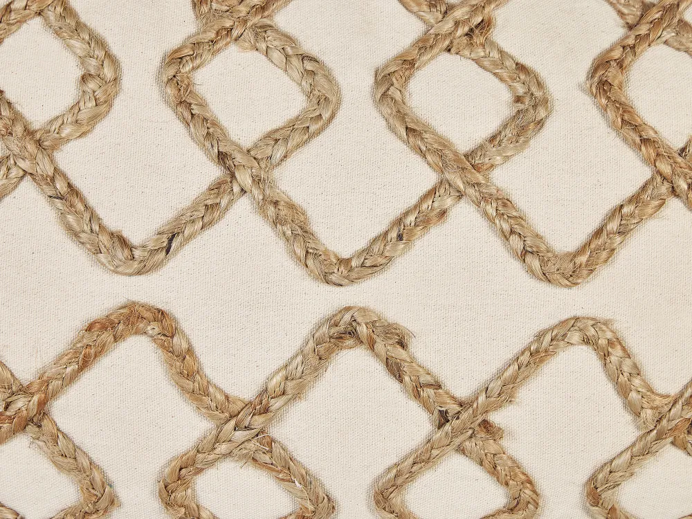 Tekstiilit<Beliani Koristetyyny Puuvilla Beige 30 X 50 Cm 2 Kpl Incana