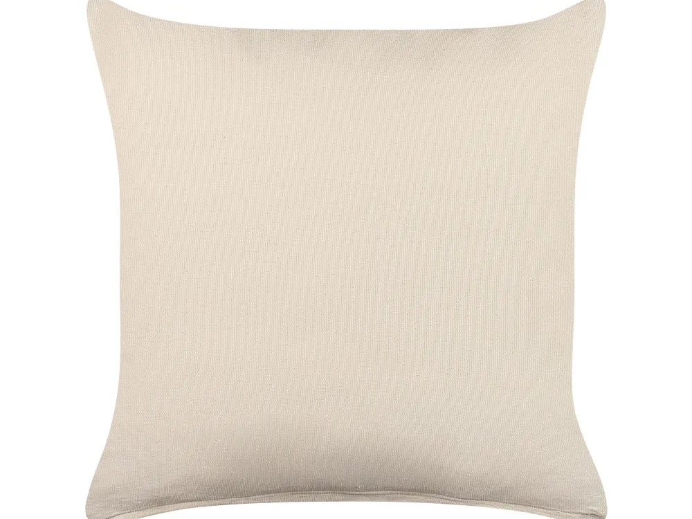Tekstiilit<Beliani Koristetyyny Puuvilla Beige 45 X 45 Cm Iresine