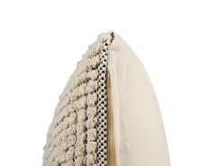 Tekstiilit<Beliani Koristetyyny Puuvilla Beige 45 X 45 Cm Iresine