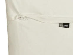 Tekstiilit<Beliani Koristetyyny Puuvilla Beige/Musta Geometrinen Kuvio 50 X 50 Cm 2 Kpl Chittoor