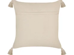 Tekstiilit<Beliani Koristetyyny Puuvilla Beige 45 X 45 Cm 2 Kpl Arlia