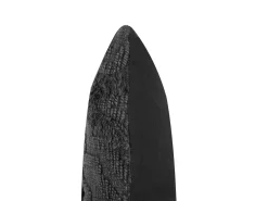 New Beliani Koristetyyny Puuvilla Harmaa Kohokuvioitu 45 X 45 Cm 2 Kpl Paika