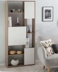 Outlet Beliani Koristetyyny Puuvilla Harmaa Kohokuvioitu 30 X 50 Cm Veloor