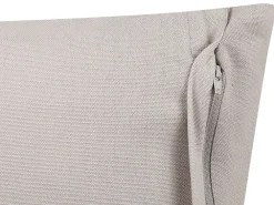 Lastenhuone<Beliani Koristetyyny Puuvilla Harmaa/Beige 35 X 35 Cm Ocimum