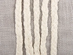 Lastenhuone<Beliani Koristetyyny Puuvilla Harmaa/Beige 35 X 35 Cm Ocimum