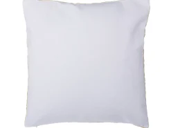 Clearance Beliani Koristetyyny Puuvilla Keltainen Kirjailtu 45 X 45 Cm 2 Kpl Primula