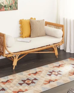 Sale Beliani Koristetyyny Puuvilla Keltainen 45 X 45 Cm 2 Kpl Lynchis