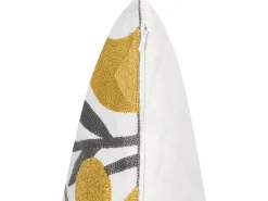 Tekstiilit<Beliani Koristetyyny Puuvilla Kirjailtu Monivarinen 45 X 45 Cm 2 Kpl Shallot