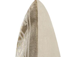 Tekstiilit<Beliani Koristetyyny Puuvilla Kulta Geometrinen Kuvio 50 X 50 Cm 2 Kpl Oujda