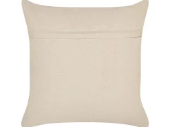 Tekstiilit<Beliani Koristetyyny Puuvilla Luonnonvalkoinen 45 X 45 Cm Catalpa