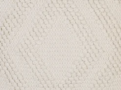 Tekstiilit<Beliani Koristetyyny Puuvilla Luonnonvalkoinen 45 X 45 Cm Catalpa