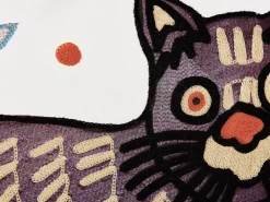 Tekstiilit<Beliani Koristetyyny Puuvilla Monivarinen Kirjailtu 50 X 50 Cm 2 Kpl Phusro