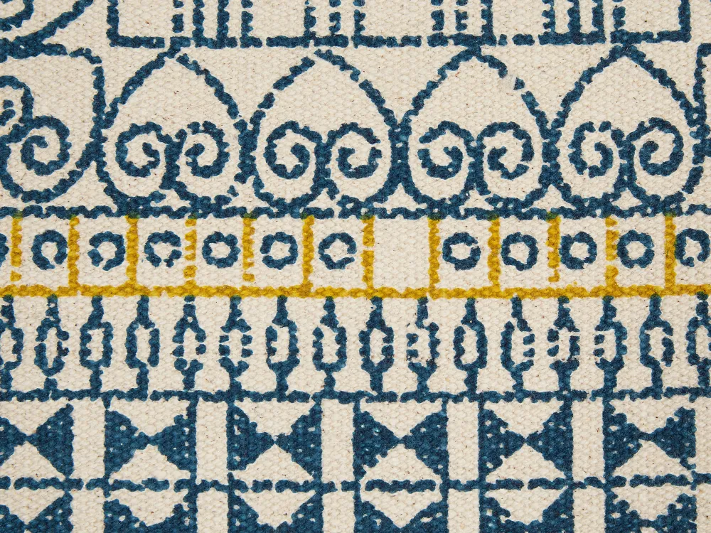 Tekstiilit<Beliani Koristetyyny Puuvilla Monivarinen Geometrinen Kuvio 50 X 50 Cm 2 Kpl Sidi