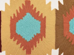 Tekstiilit<Beliani Koristetyyny Puuvilla Monivarinen Kirjailtu 40 X 60 Cm Danapur